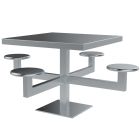 Security Integrated Table and Stool Set