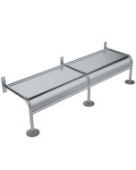 Wall Mounted Security Bench Seat Style B